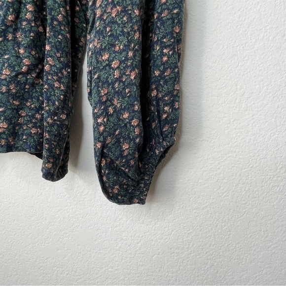 Denim and Supply Ralph Lauren Cottagecore Floral Peasant Blouse - Picture 3 of 6